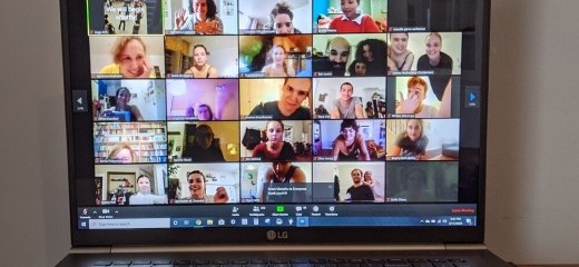 From the Home Studio: Lessons from Gaga Online in a Global Crisis