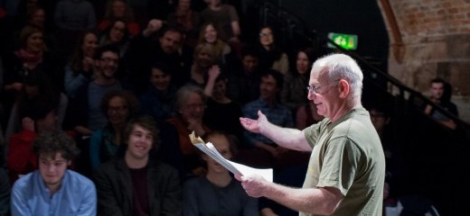 Hopping in a Scripted Improvisation